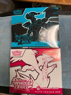 Pokemon center Black Bolt and White Flare