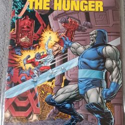 DC Dark Shed Versus Galactus Marvel Comics The Hunger