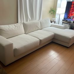 Sofa Sectional West Elm Dalton 2 Pcs 