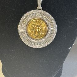 Brand New, Gold Coin & Pendant 
