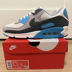 Nike Air Max 90 “Platinum Tint Blue Lightning” Men’s Size 10 DM0029-019