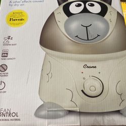 Ultrasonic Cool Mist Humidifier Used Once Wash And Ready For Next Home Use