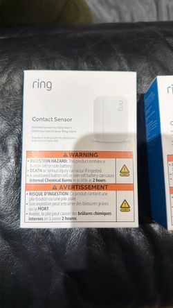 Ring contact sensors