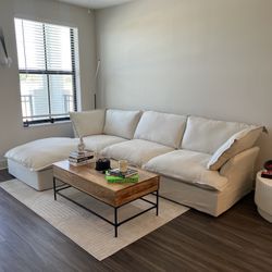 Beige Cloud Sectional (NEW)