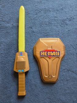 New Adventures of He-Man Light Up Sword and Shield