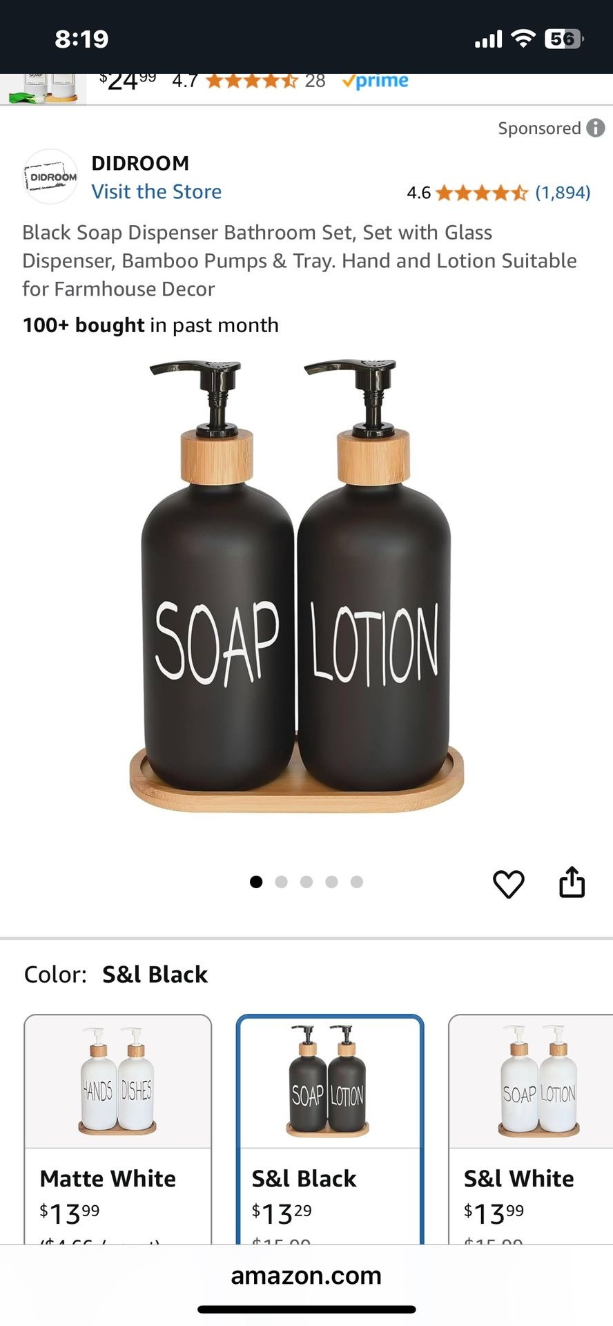 New Contemporary Soap And Lotion Dispensers