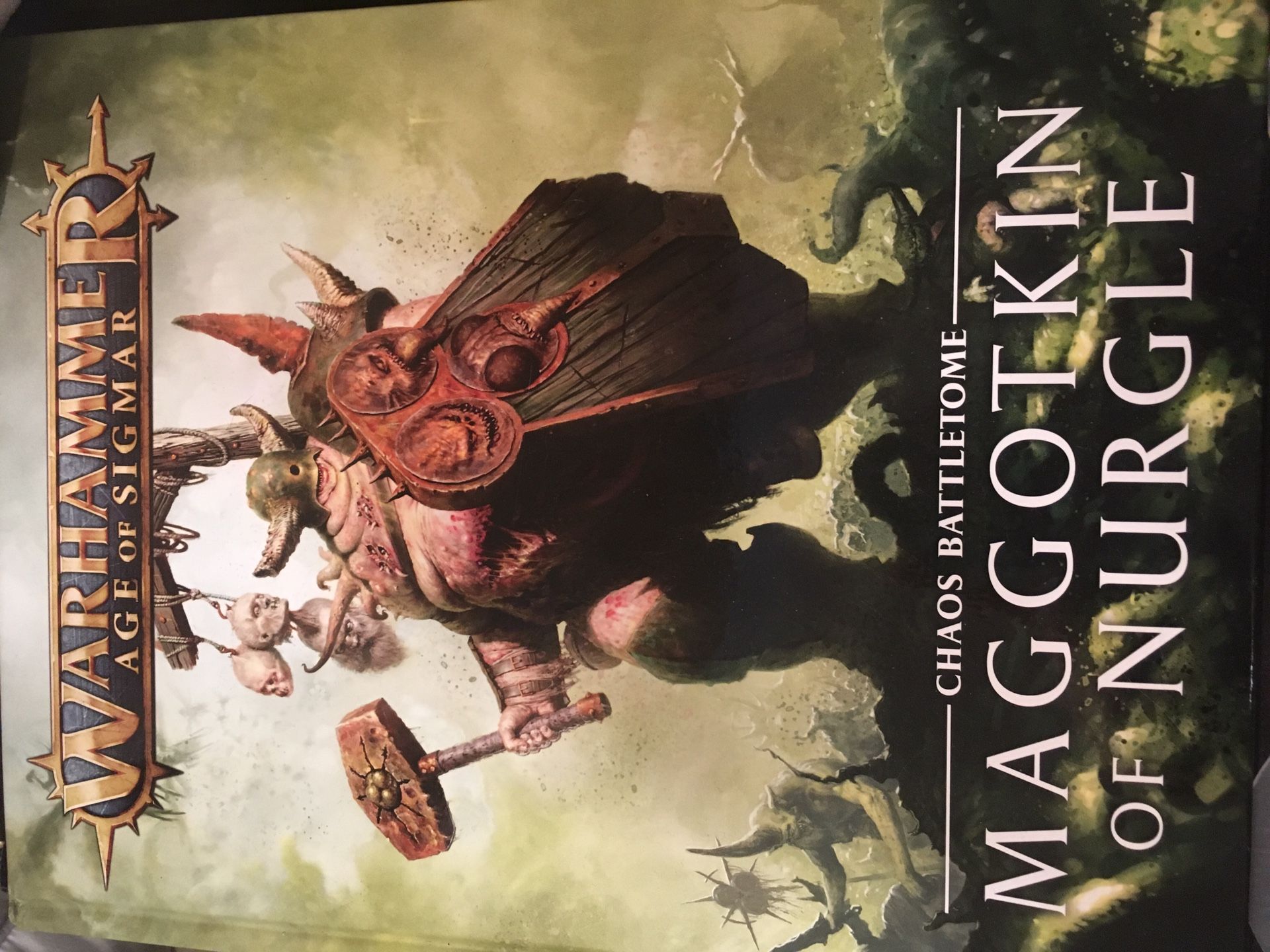 Warhammer Maggotkin of Nurgle army book