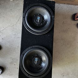 Exonic 2 10inch Subwoofers