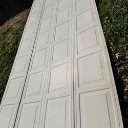 16x7 Preowned Garage Door Complete