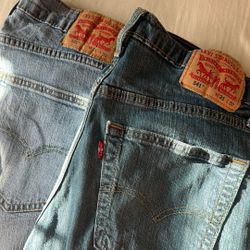 2 Pair Jeans Levi’s 541 31x30