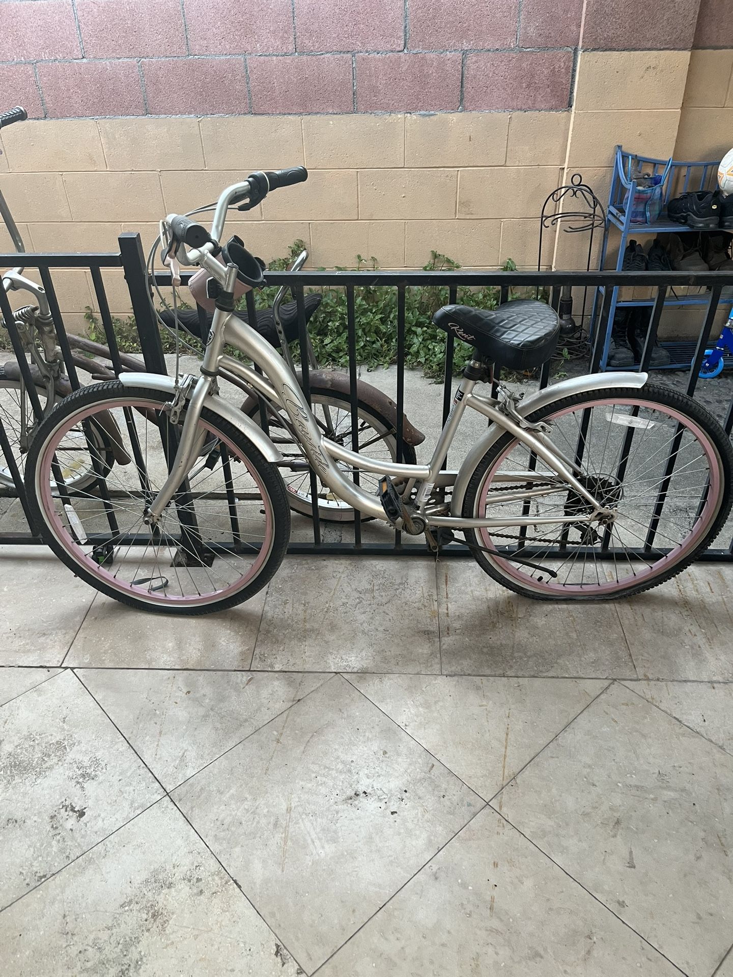 pink bike