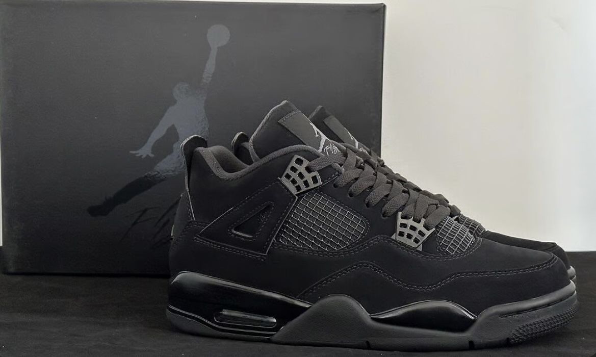 💯 Authentic Jordan 4 Black Cat – Must Cop!