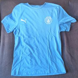 Manchester City FC T-shirt Official - Men's L *NWT*