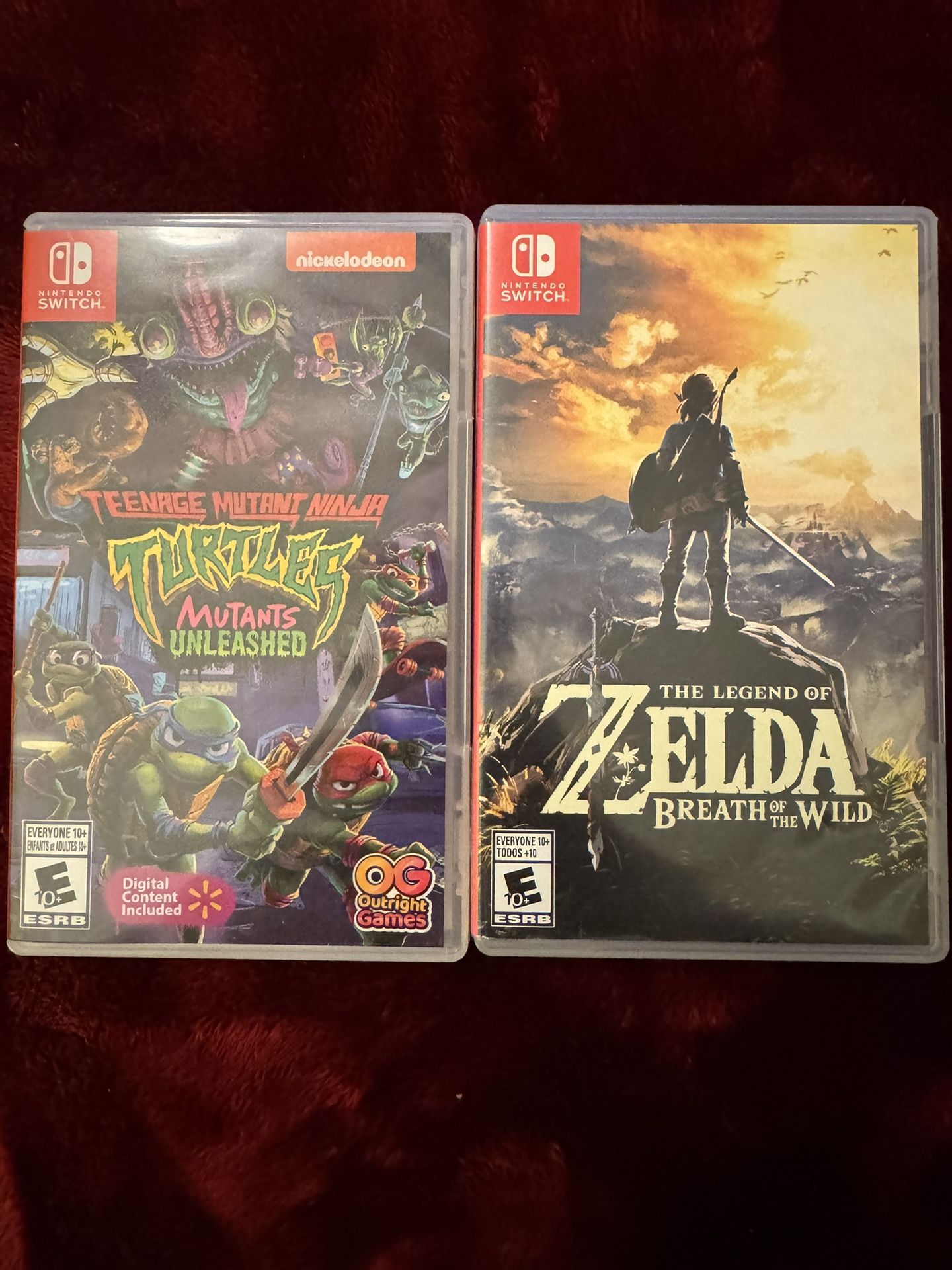 Zelda & Teenage Mutant Ninja Nintendo Switch