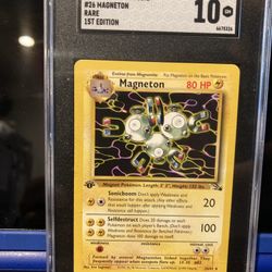 1999 1st Edition Magneton Pokémon Fossil 