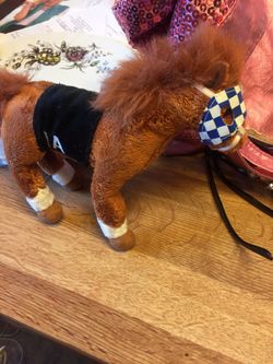Secretariat beanie baby