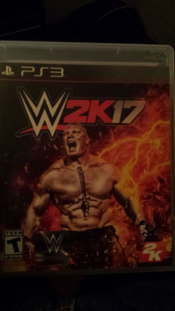 WWE 2K17 PS3