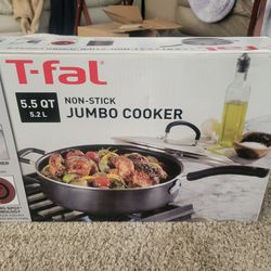 T-Fal 5.5 Qt Non Stick Jumbo Cooker 