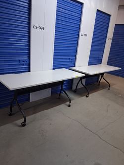 Metal base  solid top with foldable top $160 each