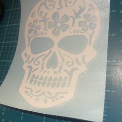 skull car decal / sticker