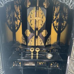 50’s/60’s antique Japanese Butsudan Buddhist altar