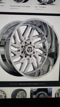 22x12 Tis 544c wheels on special