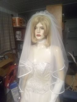 5 different style wedding veils