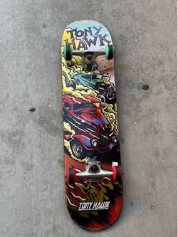 Tony hawk skateboard.