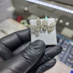 Butterfly Diamond Earrings 
