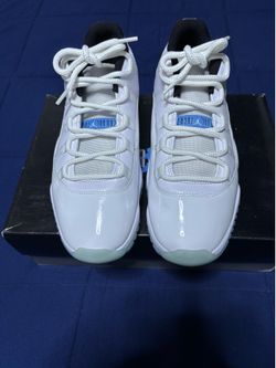 Jordan 11 Retro Low Legend Blue 2021 Size 10