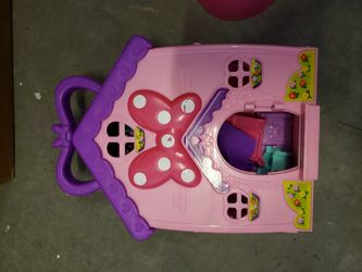 Minnie mouse house n toys