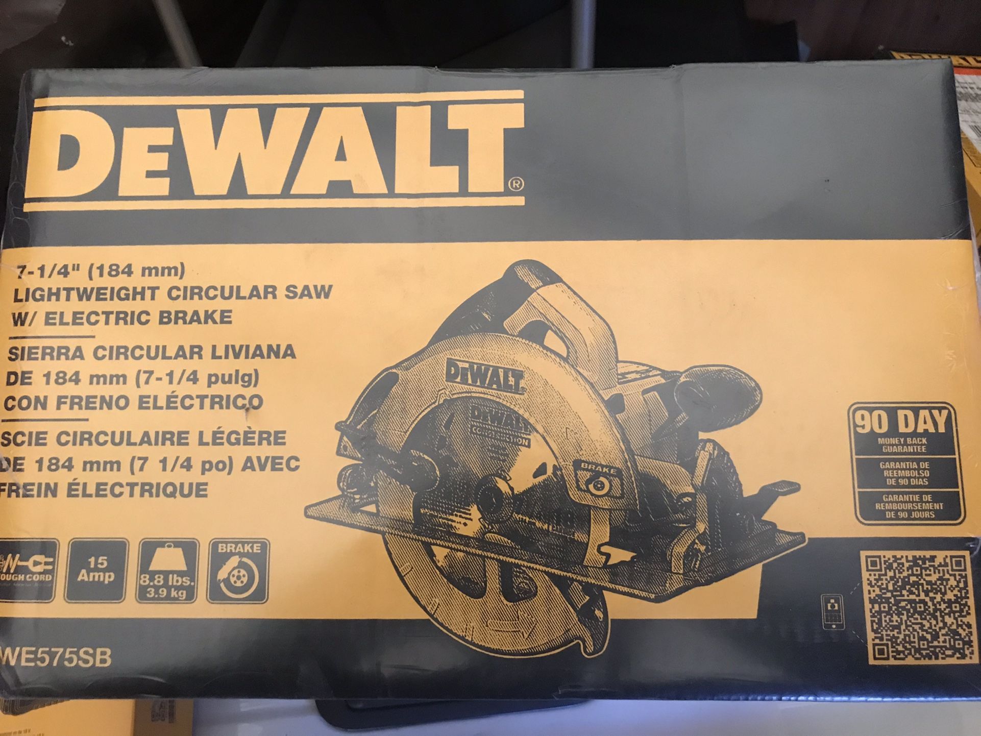 Dewalt Circular Saw 7 1/4