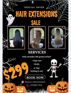 Hair sale