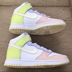 New Nike Dunk High Lemon Twist Easter Women’s 11, Men’s 9.5