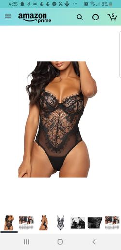 Black one piece bodysuit