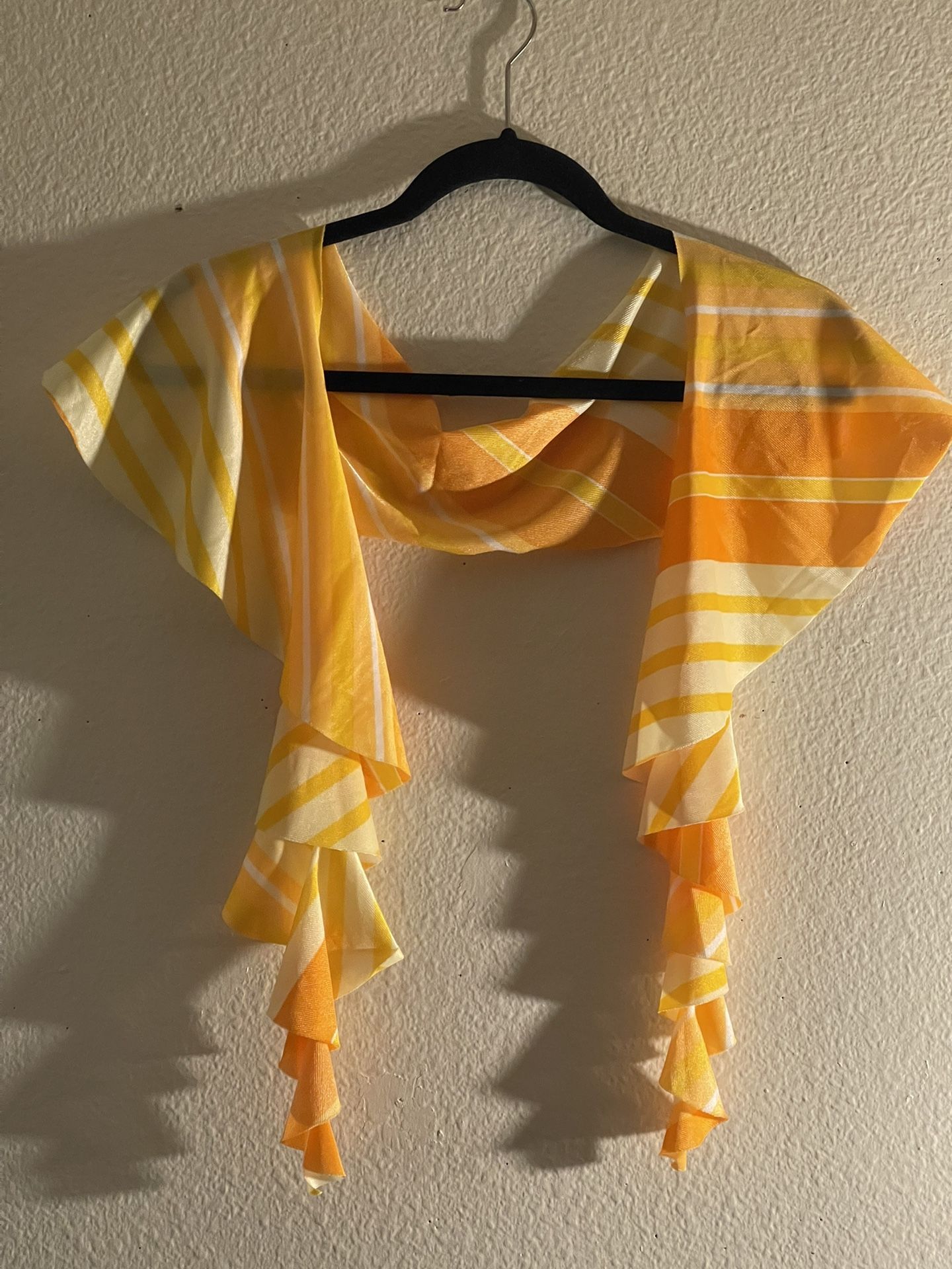 Artsy Design Raw Edges Accent Scarf Shawl