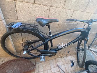 Ellsworth Black Commuter Bike with Rear Rack