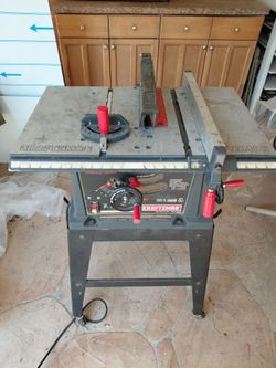 10" 2.5 horse Craftsman Table Saw