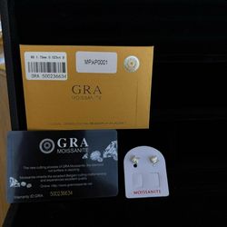 vvs1 moissanite stud earrings 💎 925 sterling silver square cut ✨