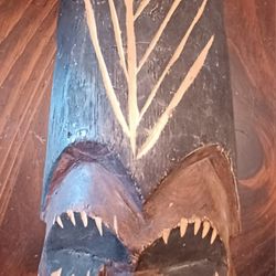 Makishi Chokwe Carved Mask 