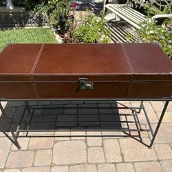 Beautiful Trunk Console Table 