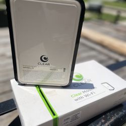 Clear Modem With WiFi 
