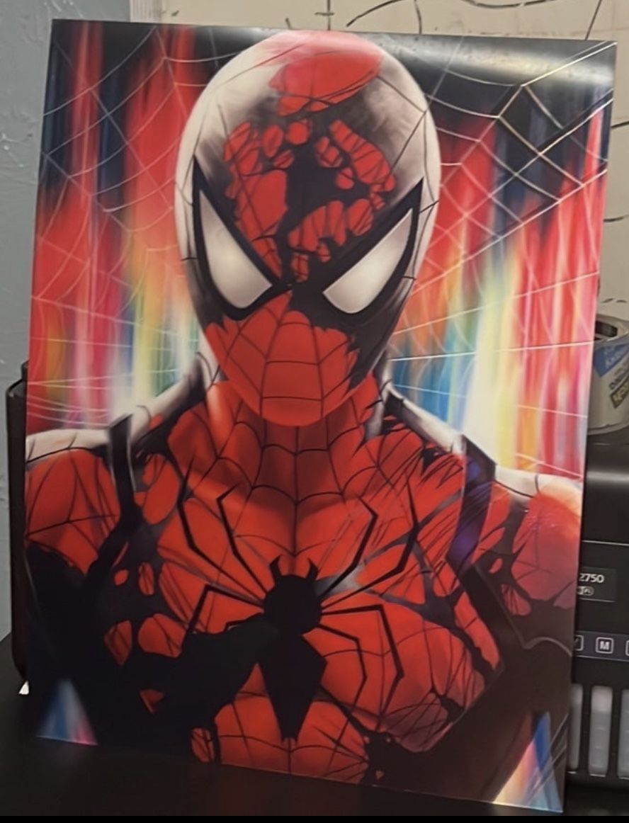 3D Holographic Lenticular Poster - Spiderman