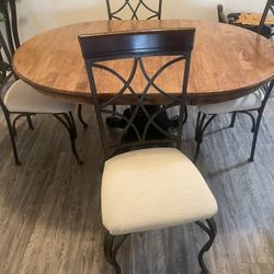 Dining room Table and Four Chairs
