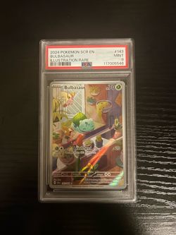 Bulbasaur IR PSA graded MINT 9