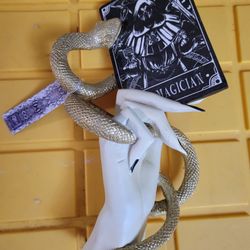 Halloween Decor Snake/hand/tarot Card