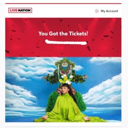 THREE Bomba Estereo VIP Platinum Tickets At The Hollywood Palladium 