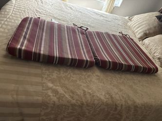 Set Of 2 Chair Cushions ( allen+roth) Made By Arden Companies;New 18”x 19”