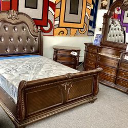 Queen Size Bedframe Set $1,999