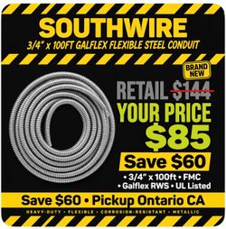 🔥Electrical Conduit 3/4” 100ft🔥